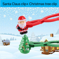 Santa Claus and Christmas Tree (Larger)