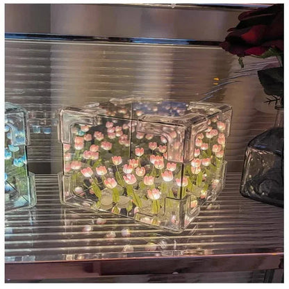 Craft Your Own Floral Glow - DIY Flower Lamp Kit